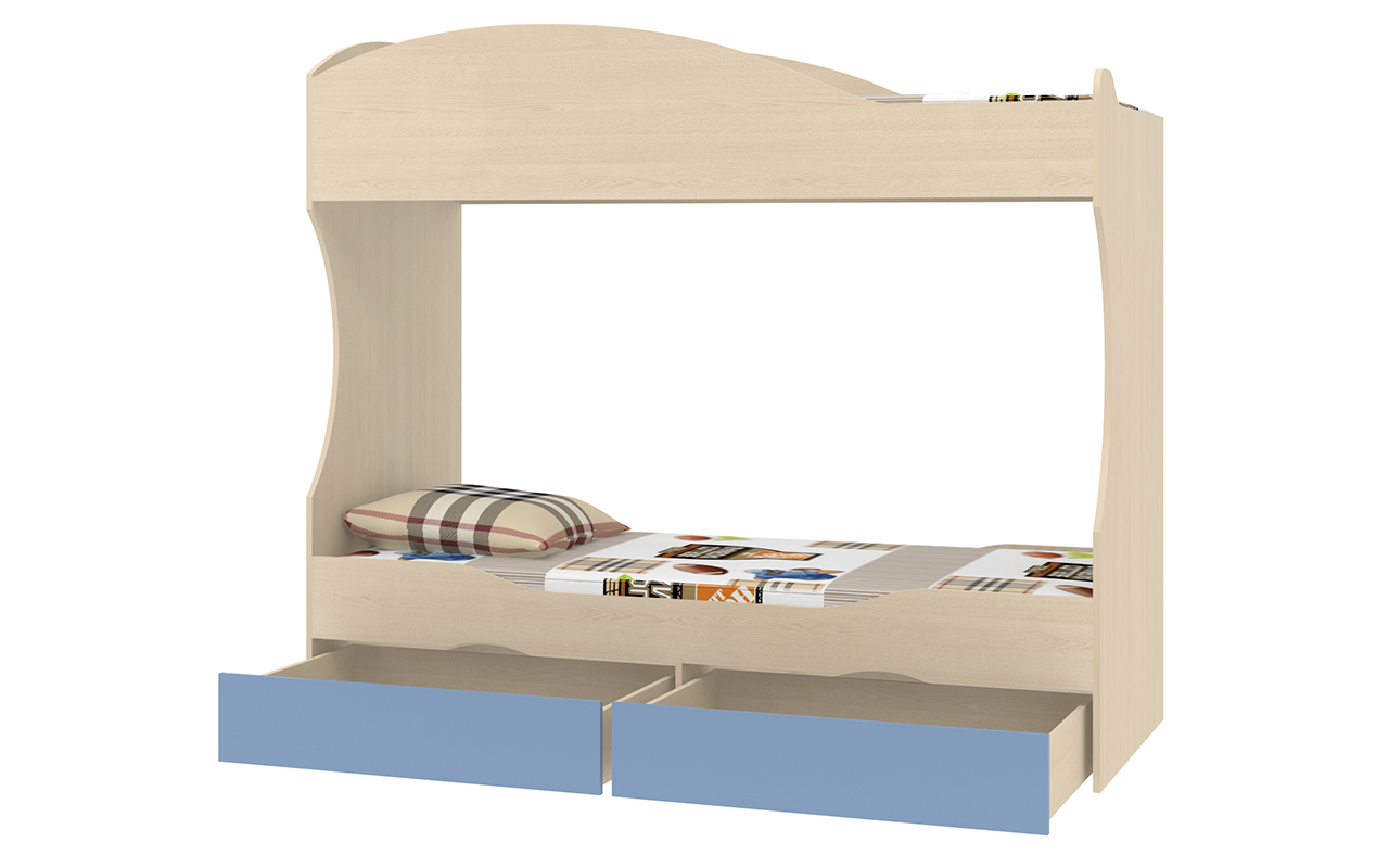 Кровать с антресолью формула мебели дельта